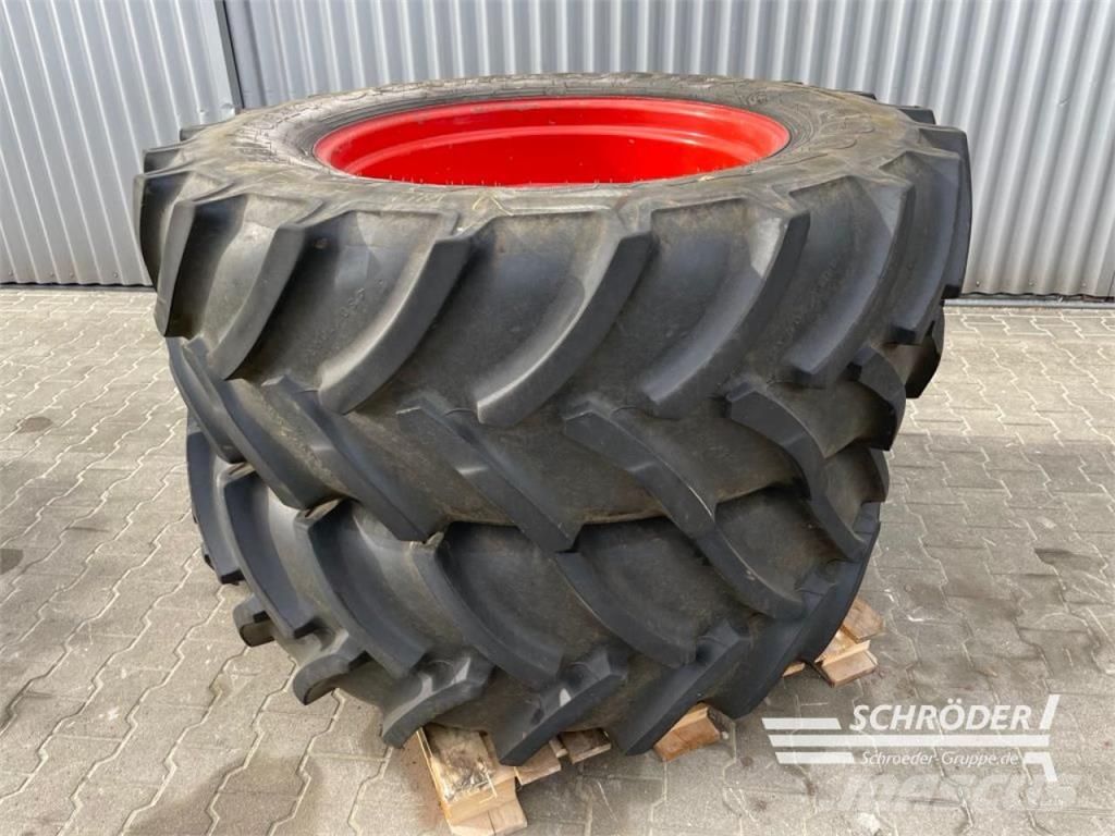 Goodyear KOMPLETTRÄDER 2X 480/70R34 GOODYEAR 輪胎、車輪和輪圈