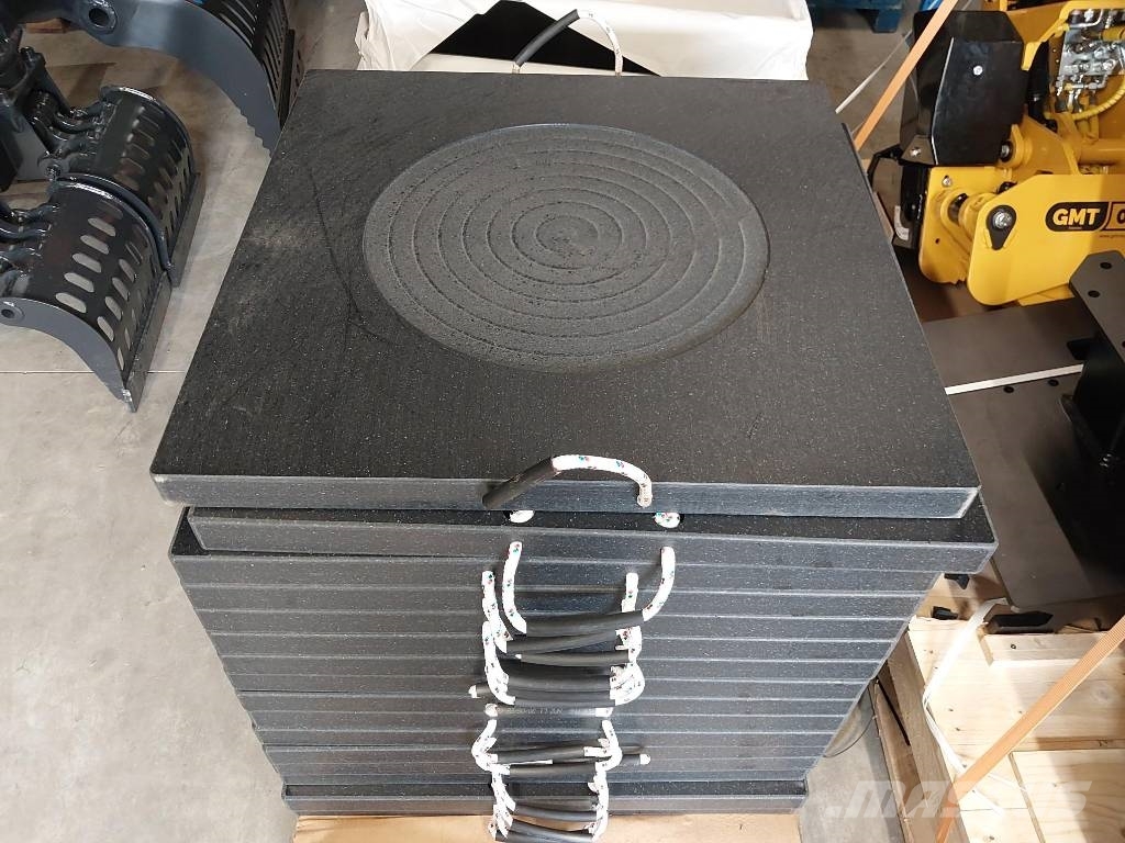 Stempelplaten - Plaque de calage 800x800x50 伸缩臂叉装车|叉装车