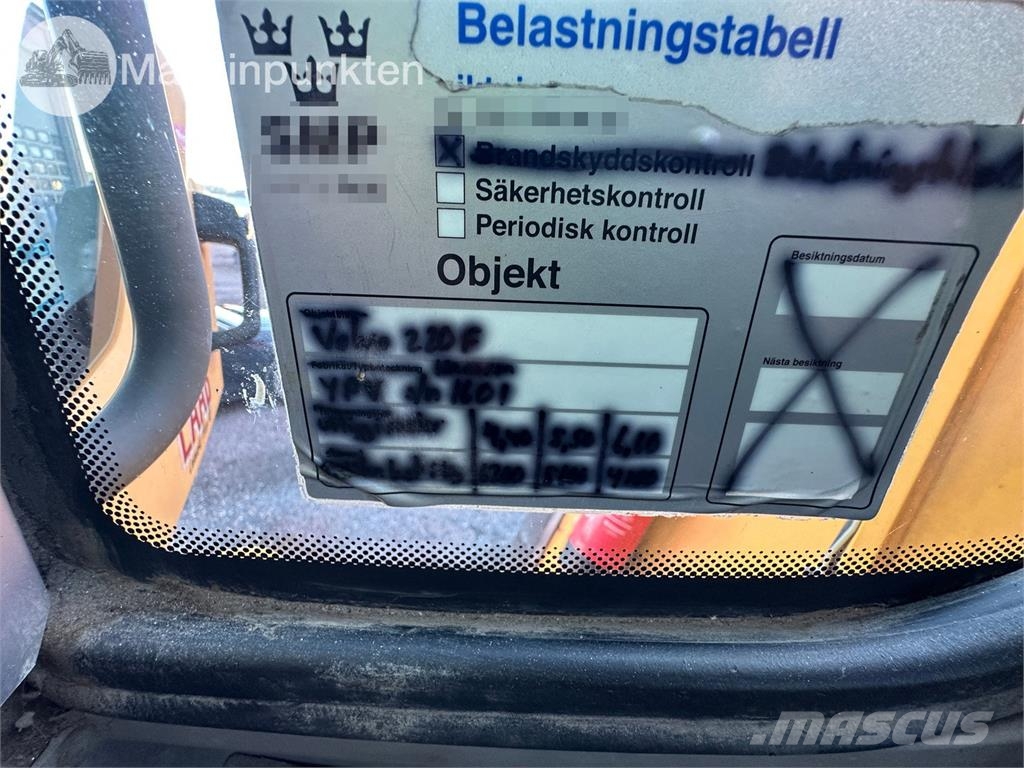 Volvo L220F Kolesni nakladalci
