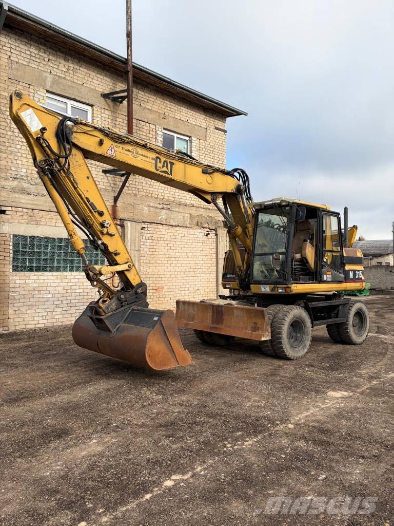 CAT M 315 Bagri na kolesih