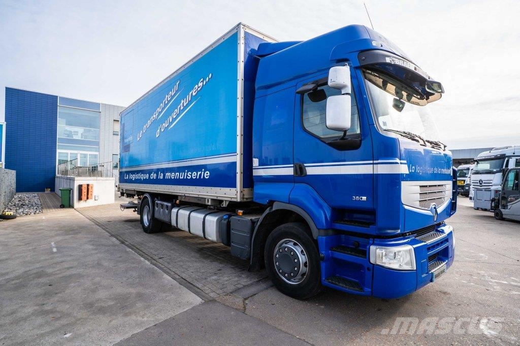 Renault PREMIUM 380 DXI + DHOLLANDIA Camiones de caja de lona