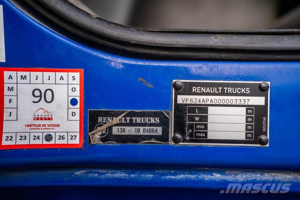 Renault PREMIUM 380 DXI + DHOLLANDIA Camiones de caja de lona