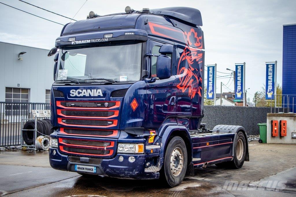 Scania R450+INTARDER+KIPHYDR+65T+FULL OPTION Trækkere