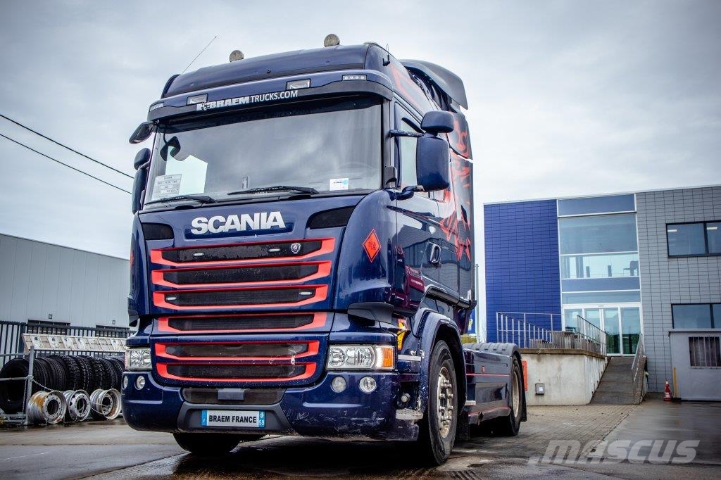 Scania R450+INTARDER+KIPHYDR+65T+FULL OPTION Trækkere