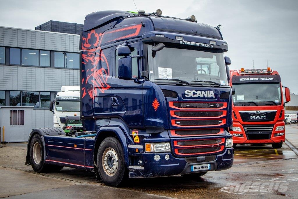 Scania R450+INTARDER+KIPHYDR+65T+FULL OPTION Trækkere