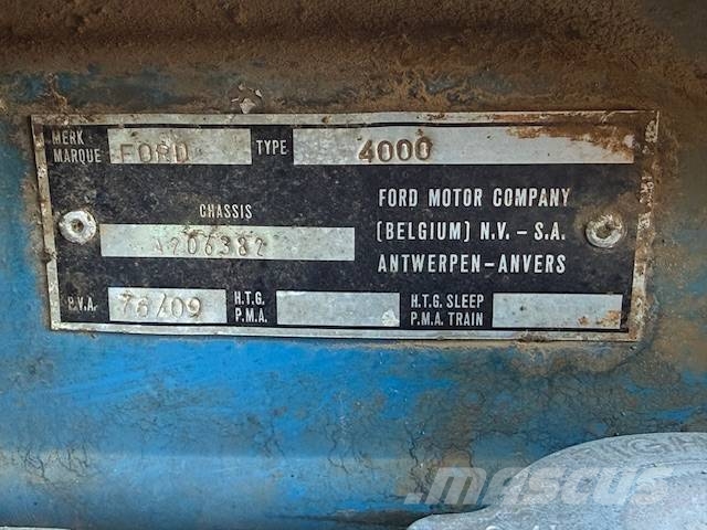Ford 4000 Traktorid