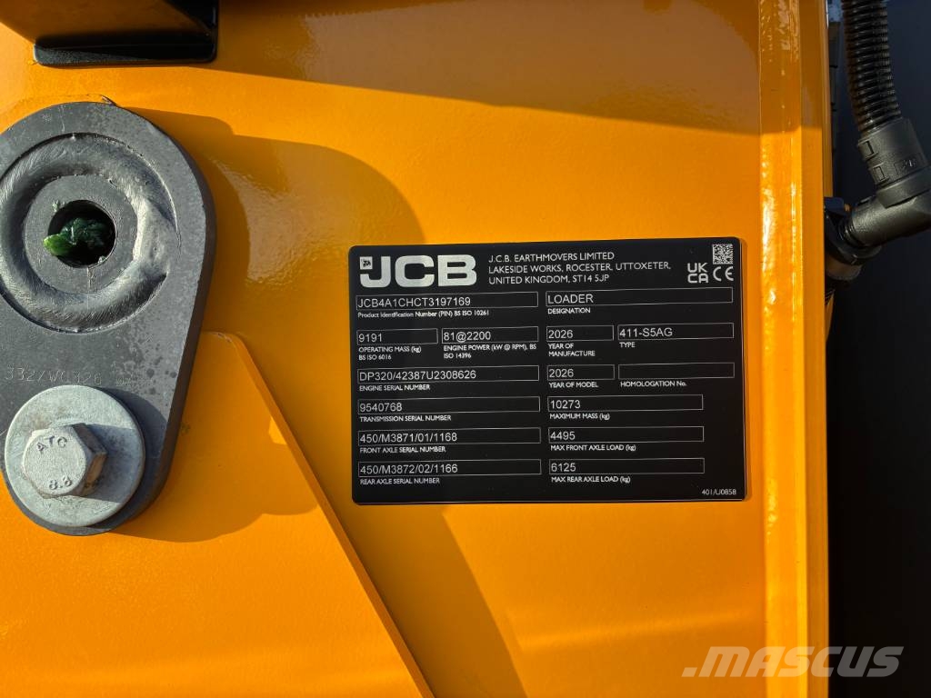 JCB 411 Wheel loaders