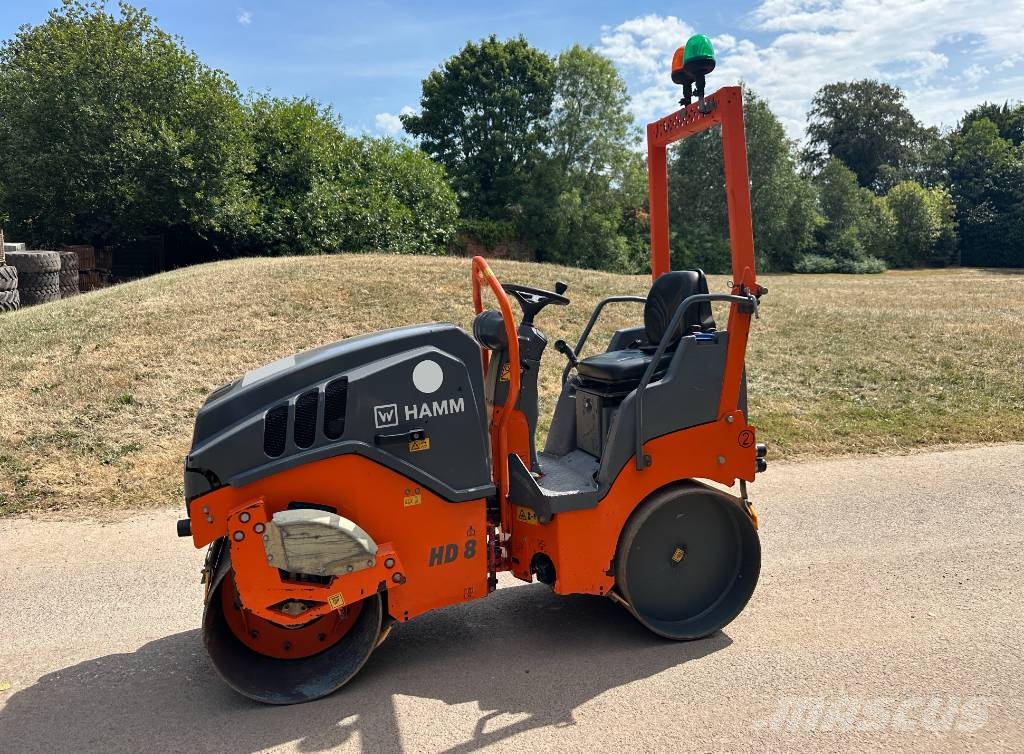 Hamm HD 8 VV Rouleaux tandem