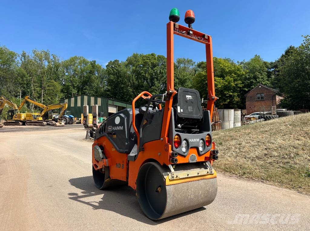 Hamm HD 8 VV Rouleaux tandem