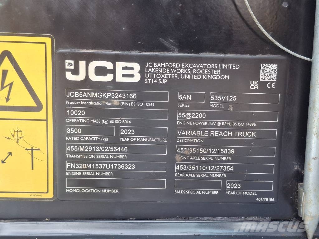 JCB 535 125 Teleskoplastere