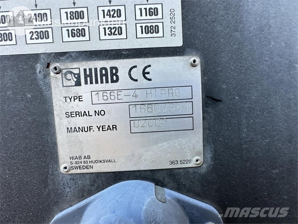 Volvo FM7 6X2 JMN شاحنات الرافعات