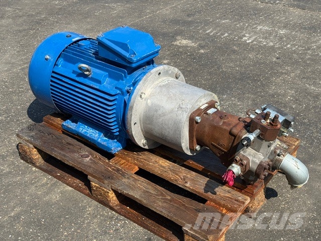 Rexroth Rexroth Bosch 30 KW ELECTRIC MOTOR+ HYDRAULIC PUMP Hidráulicos