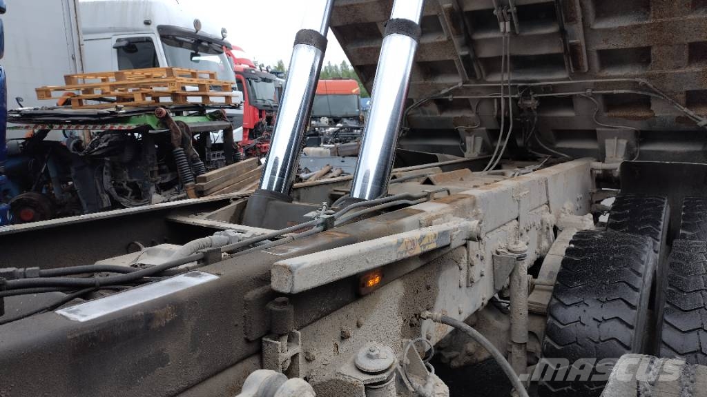 Scania T124 8x4 RKP louhos lava 덤프 트럭