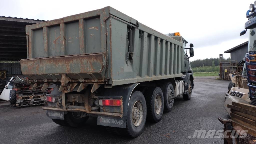 Scania T124 8x4 RKP louhos lava 덤프 트럭