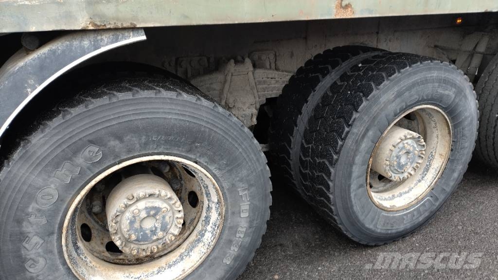 Scania T124 8x4 RKP louhos lava 덤프 트럭