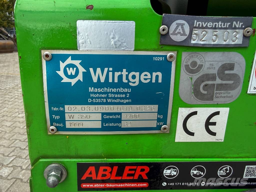 Wirtgen W350 Asphaltfräse 32 kW 3-Rad Kylmäasfalttikoneet