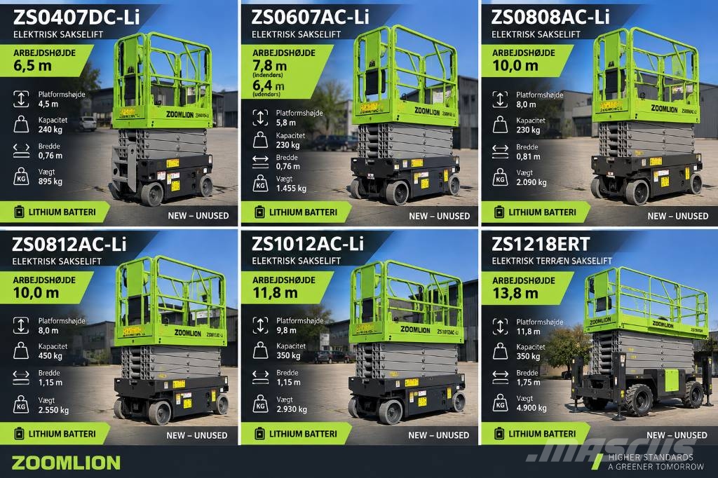Zoomlion ZS 0607 AC-LI Škaraste platforme