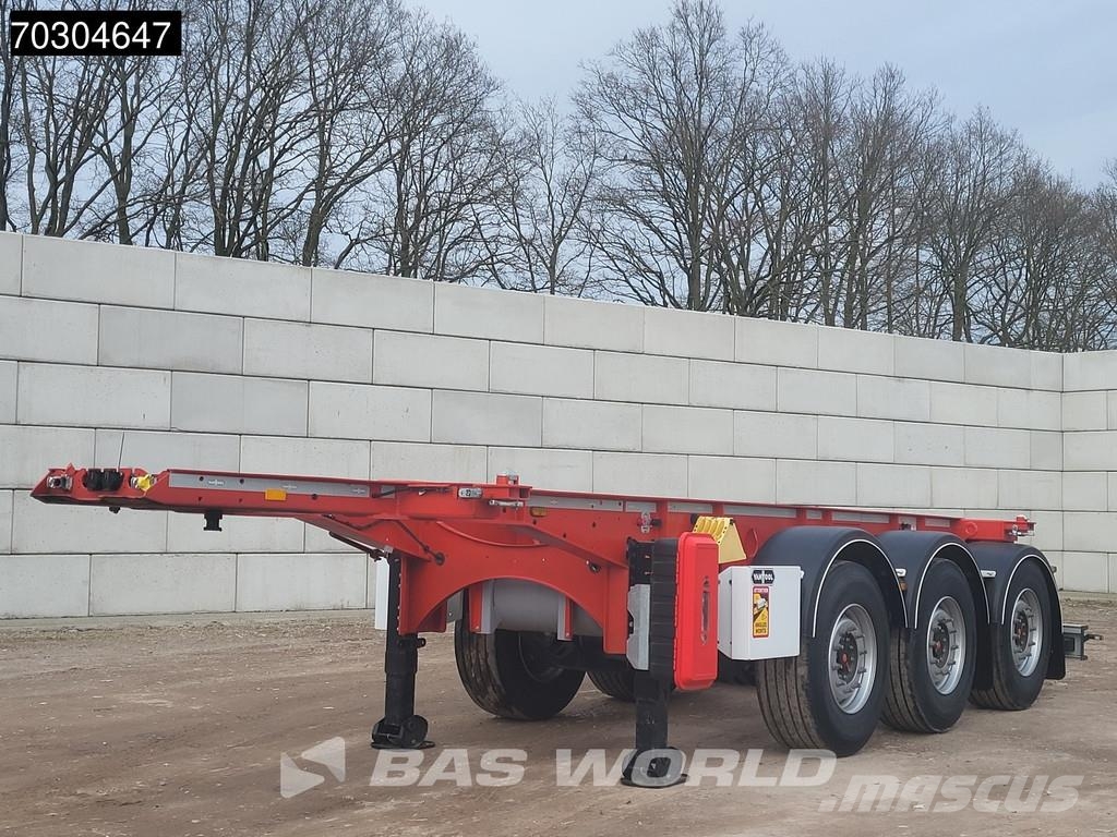 Van Hool 20Ft Containerframe/Skiploader semi-trailers