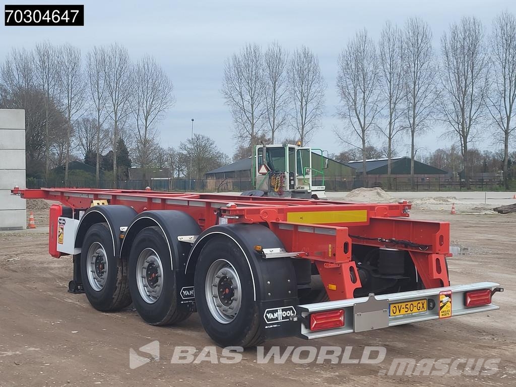 Van Hool 20Ft Containerframe/Skiploader semi-trailers