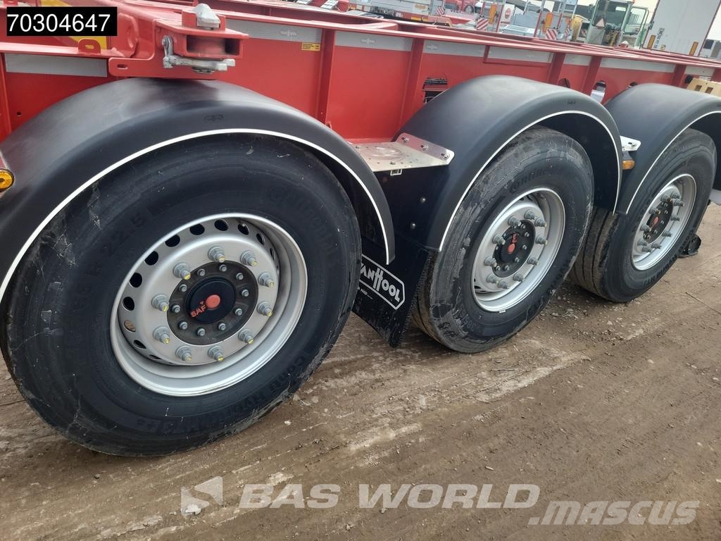 Van Hool 20Ft Containerframe/Skiploader semi-trailers
