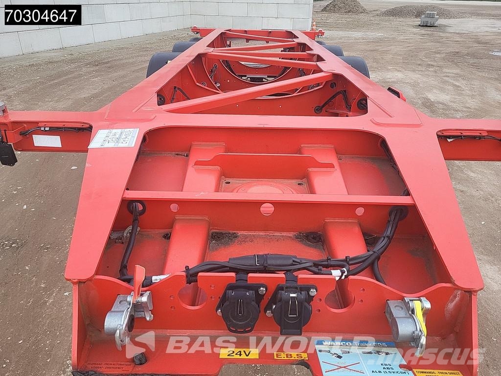 Van Hool 20Ft Containerframe/Skiploader semi-trailers