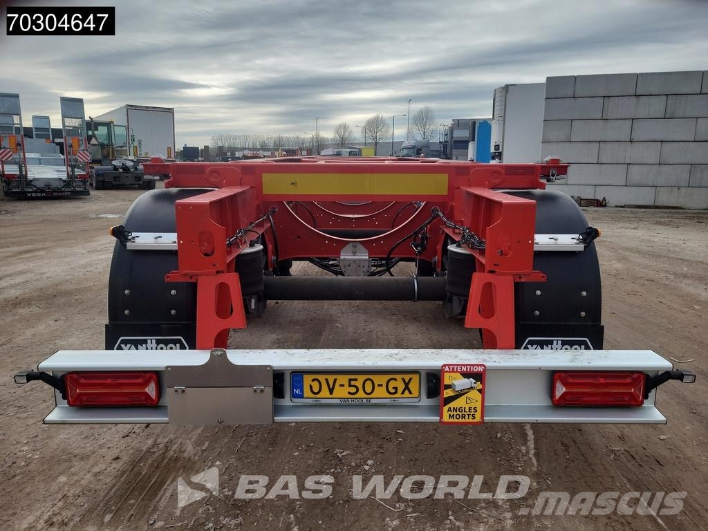 Van Hool 20Ft Containerframe/Skiploader semi-trailers