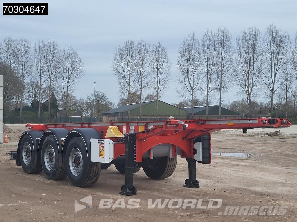 Van Hool 20Ft Containerframe/Skiploader semi-trailers