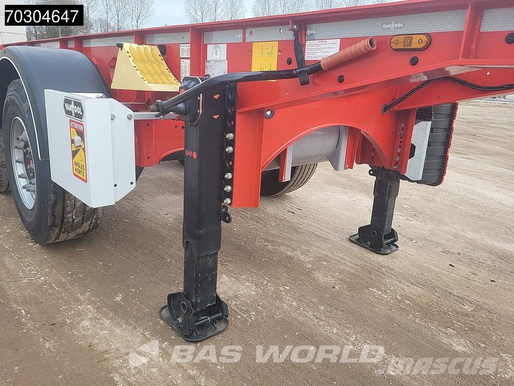 Van Hool 20Ft Containerframe/Skiploader semi-trailers