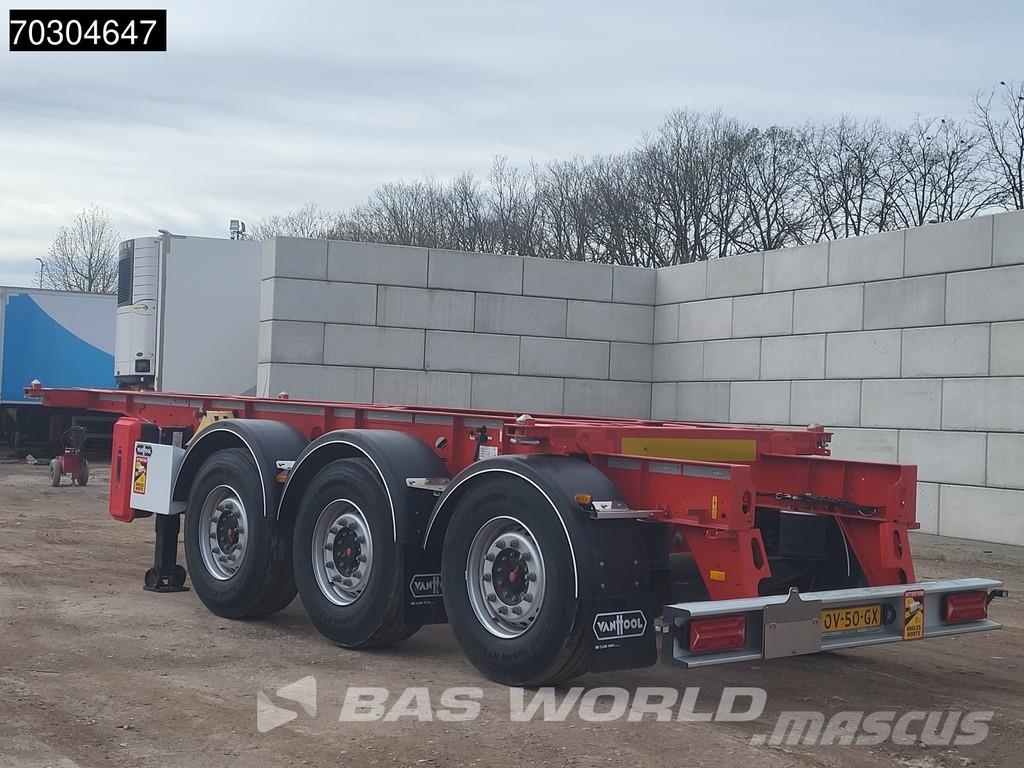 Van Hool 20Ft Containerframe/Skiploader semi-trailers