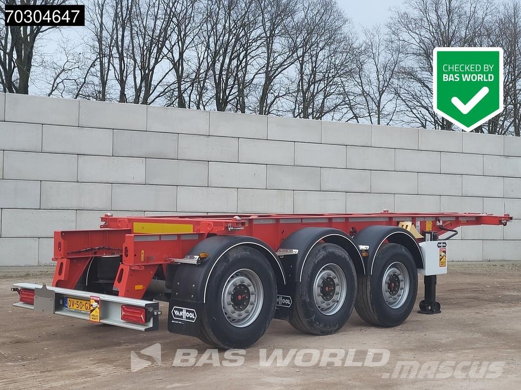 Van Hool 20Ft Containerframe/Skiploader semi-trailers