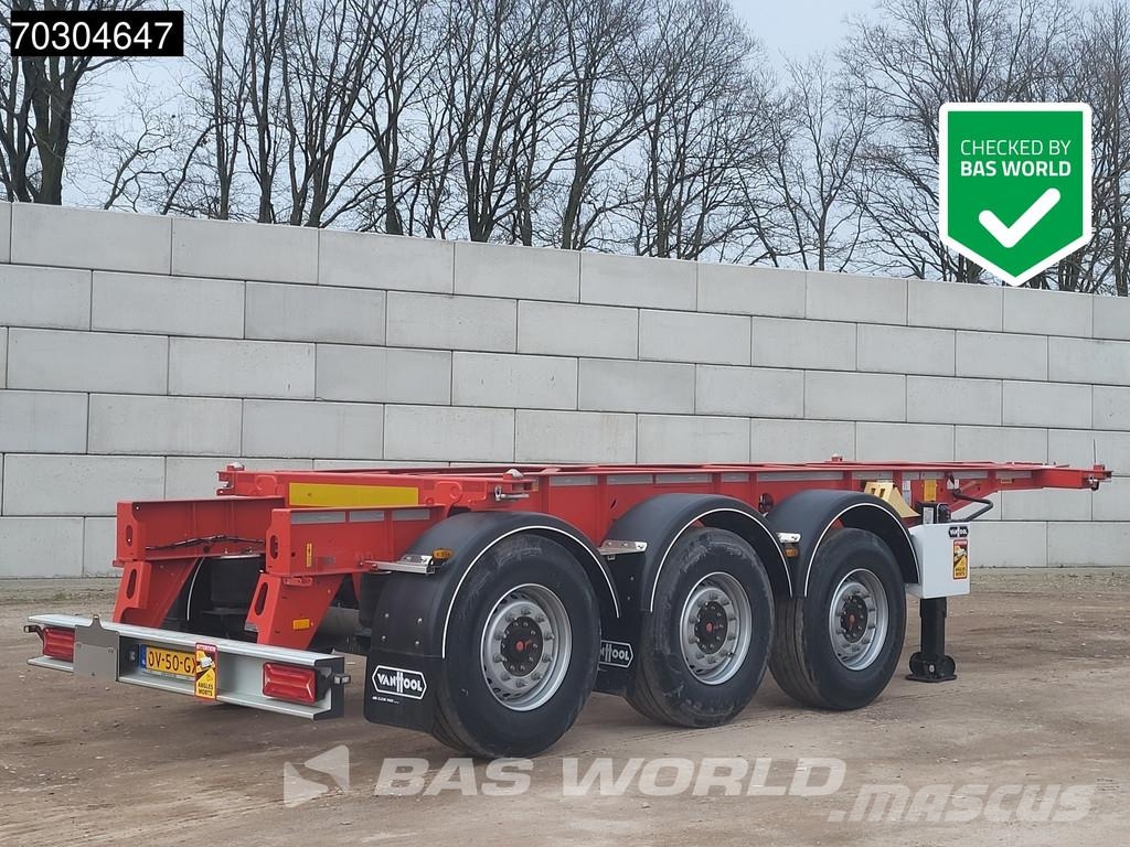 Van Hool UNUSED 20Ft 컨테이너 세미 트레일러