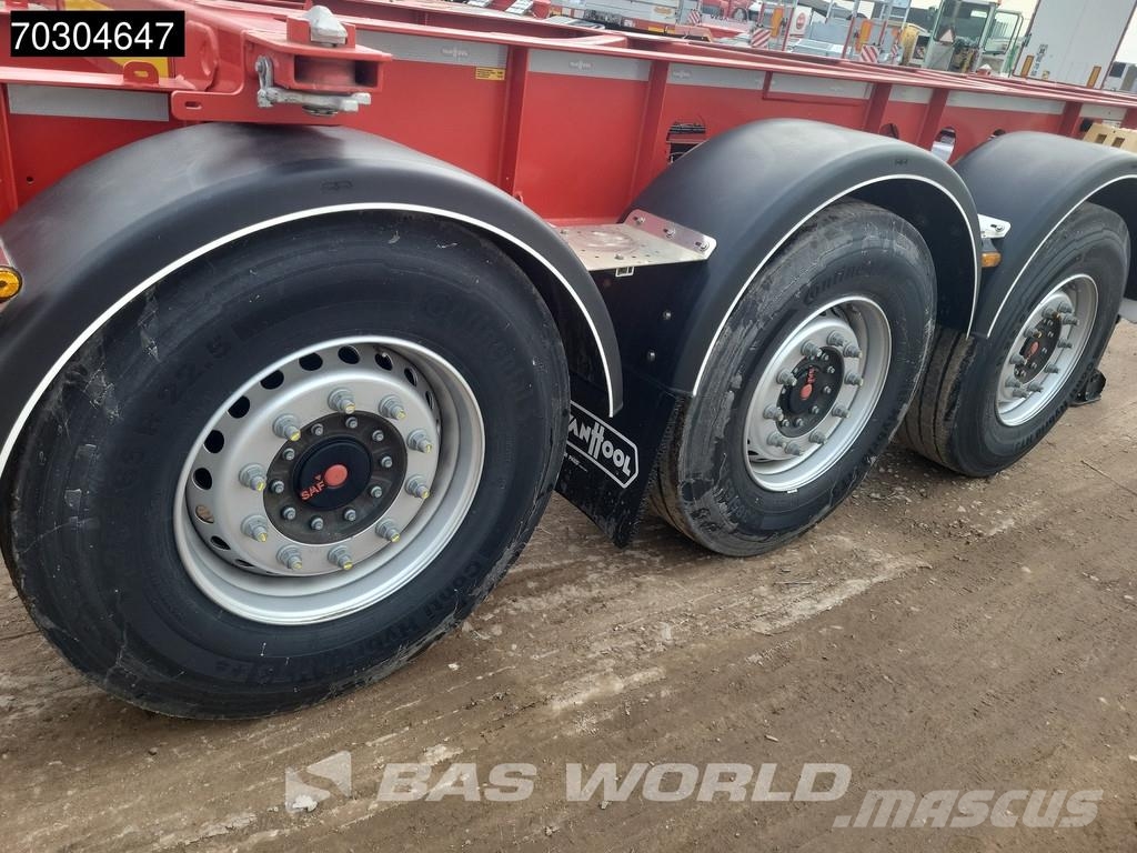 Van Hool UNUSED 20Ft 컨테이너 세미 트레일러