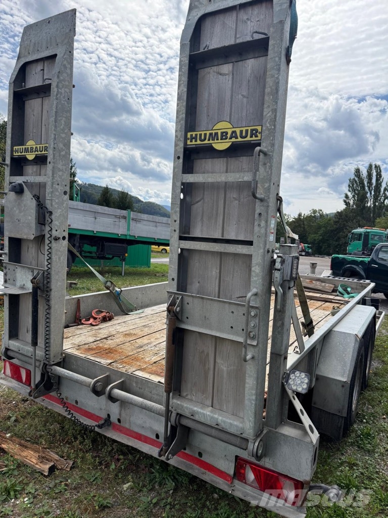Humbaur BA02 / 2 Axle Zemie treileri