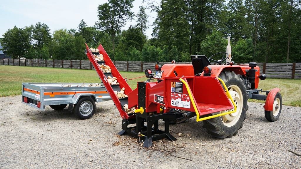 REMET RED DRAGON RP-120 PTO Koksnes šķeldotāji