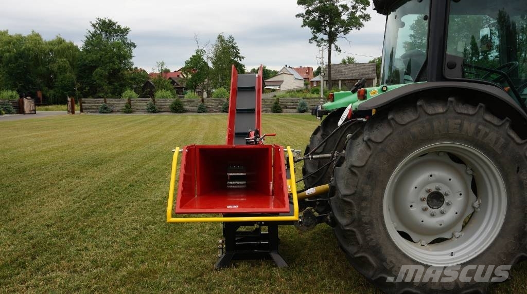 REMET RED DRAGON RP-120 PTO Koksnes šķeldotāji