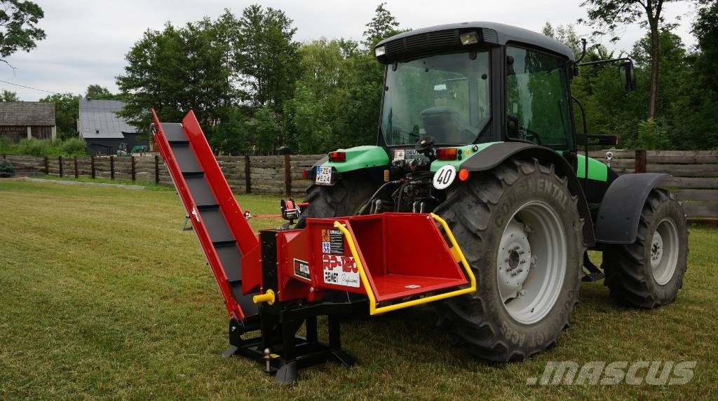 REMET RED DRAGON RP-120 PTO Koksnes šķeldotāji