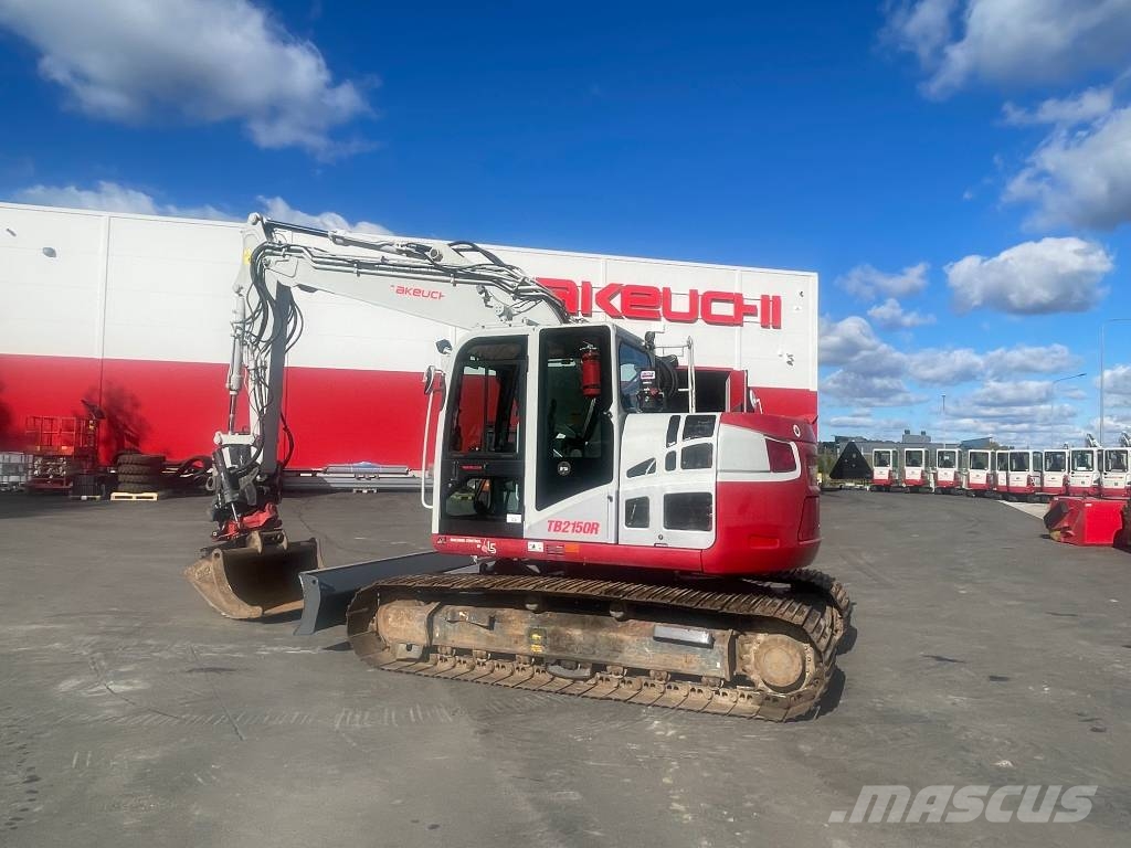 Takeuchi TB 2150 R Roomikekskavaatorid