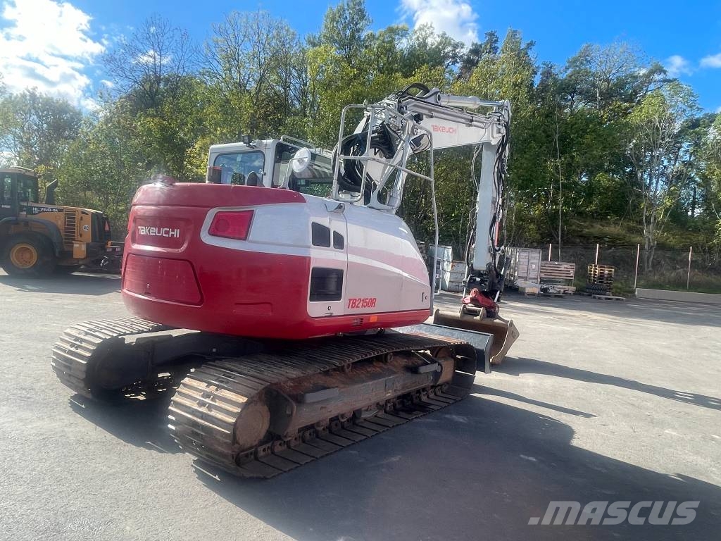 Takeuchi TB 2150 R Roomikekskavaatorid
