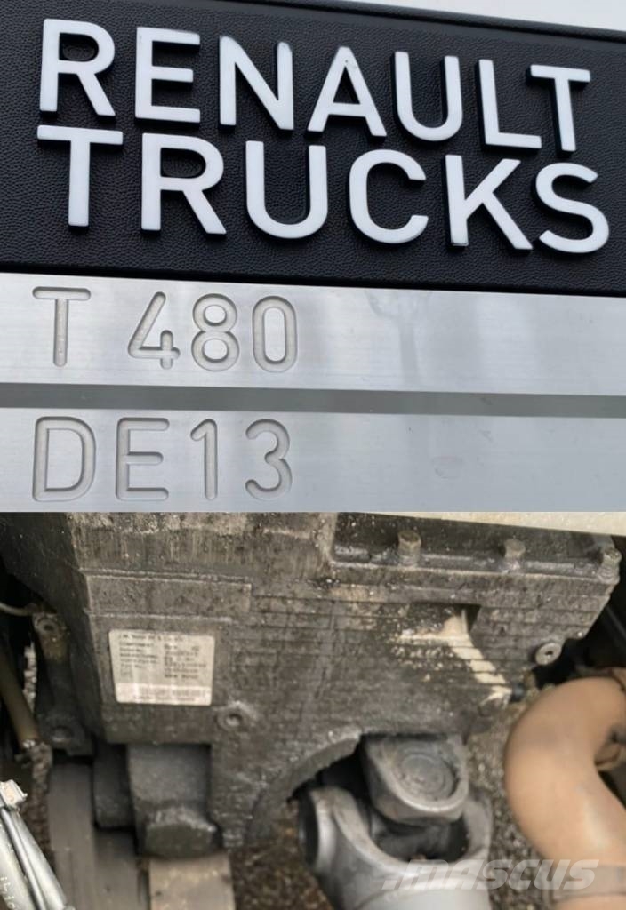 Renault T480 De13/Retarder 1er Main endommagé Sattelzugmaschinen