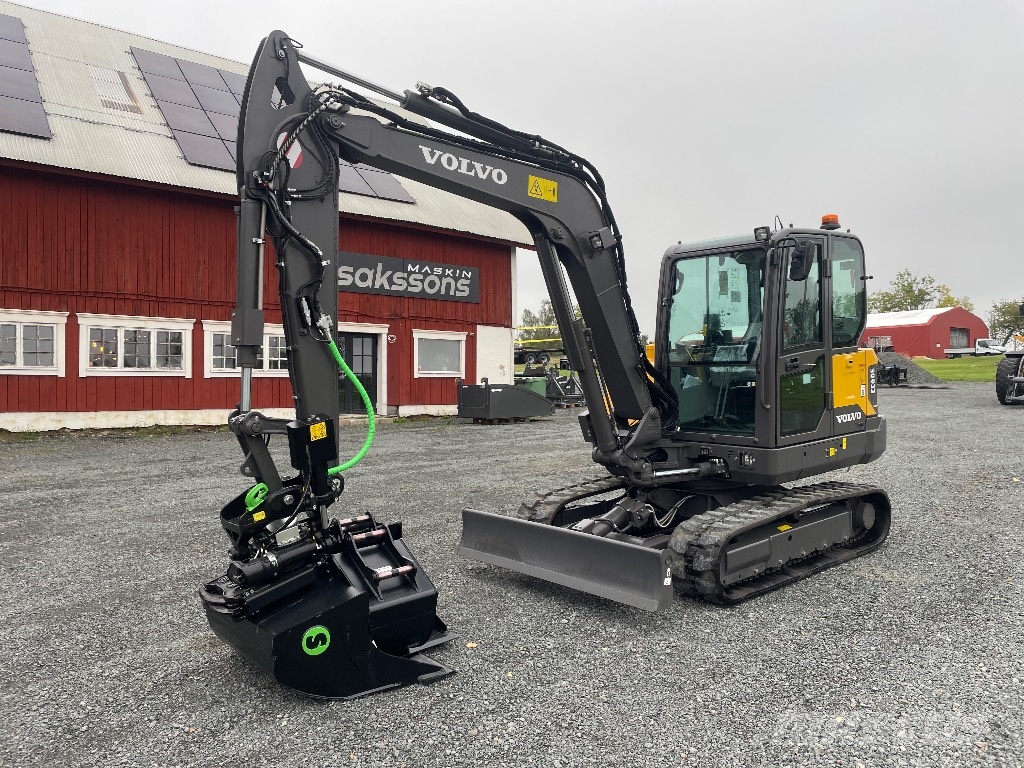 Volvo EC60E Steelwrist X07 Grip C-Smörj - 25 Mini kotrók < 7t