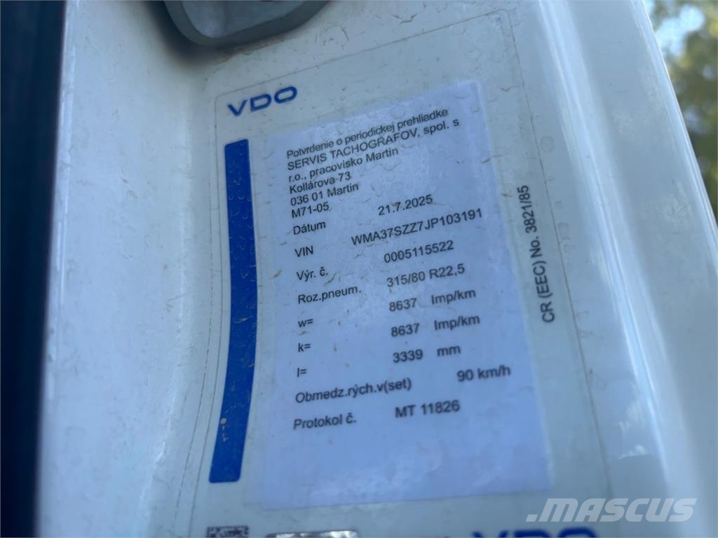 MAN TGS 35.420 8X4 BB شاحنات بمقصورة وهيكل