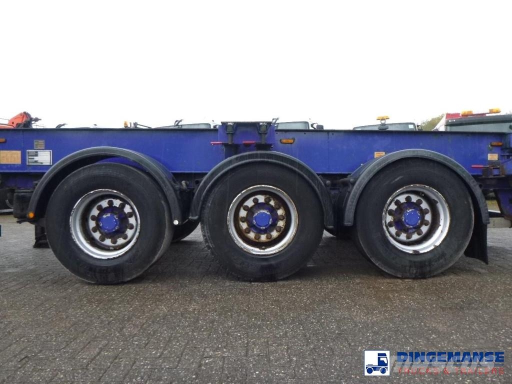 Dennison 3-axle container trailer 20-30-40-45 ft Kontejnerske poluprikolice