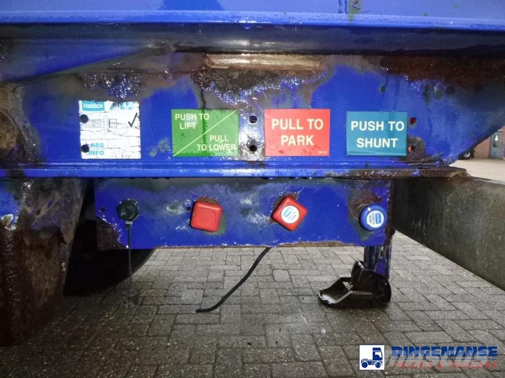 Dennison 3-axle container trailer 20-30-40-45 ft Kontejnerske poluprikolice