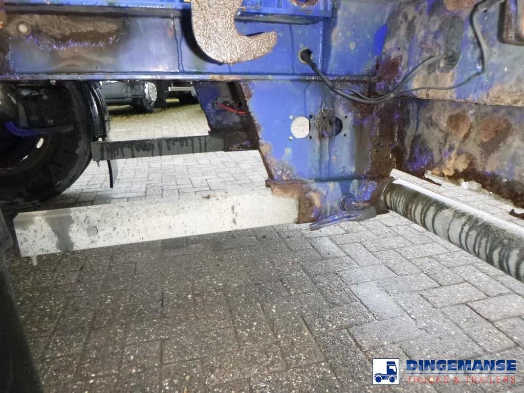 Dennison 3-axle container trailer 20-30-40-45 ft Kontejnerske poluprikolice