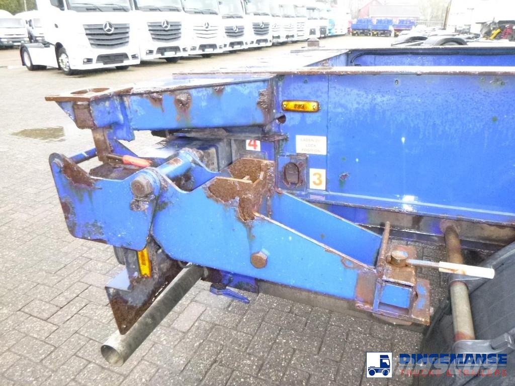 Dennison 3-axle container trailer 20-30-40-45 ft Kontejnerske poluprikolice