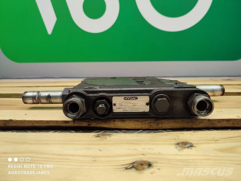 Fendt 828 VARIO Front linkage valve HYDAC G835920100021 Hydraulik