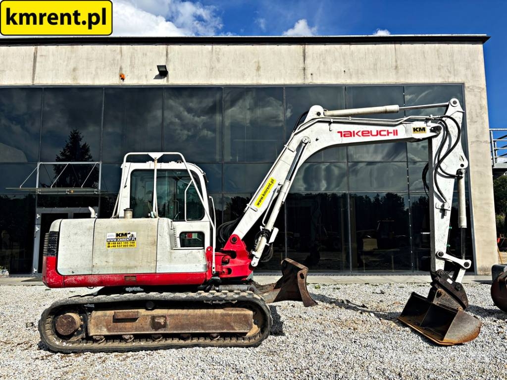 Takeuchi TB 175 MIDI-KOPARKA 2008R MTH: 5183 ! | Kubota KX0 Vidutinės galios ekskavatoriai 7-12 t