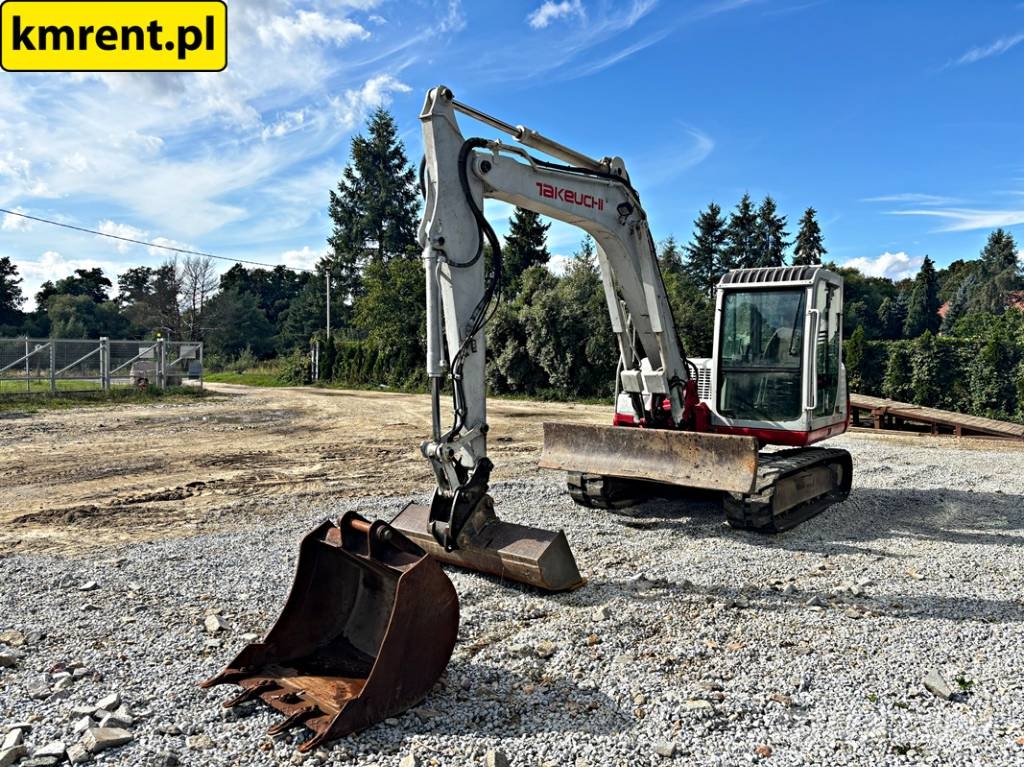 Takeuchi TB 175 MIDI-KOPARKA 2008R MTH: 5183 ! | Kubota KX0 Vidutinės galios ekskavatoriai 7-12 t