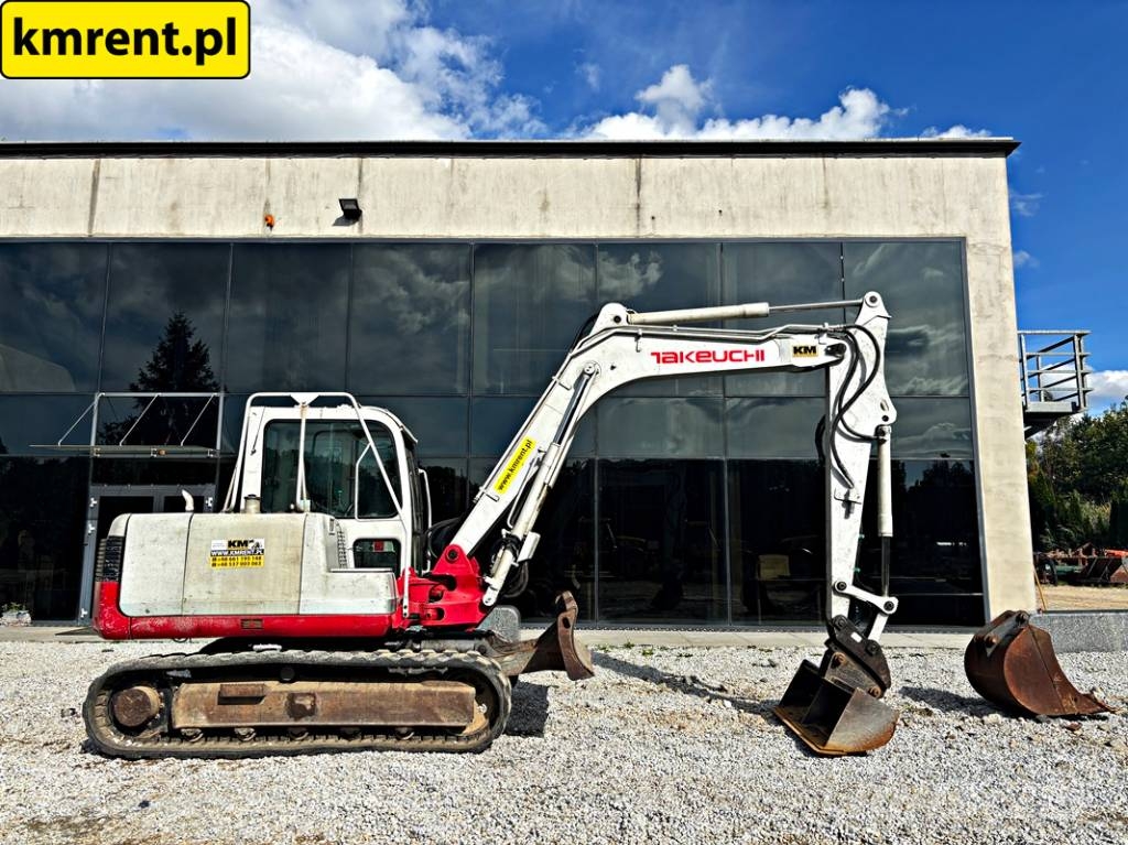 Takeuchi TB 175 MIDI-KOPARKA 2008R MTH: 5183 ! | Kubota KX0 Vidutinės galios ekskavatoriai 7-12 t