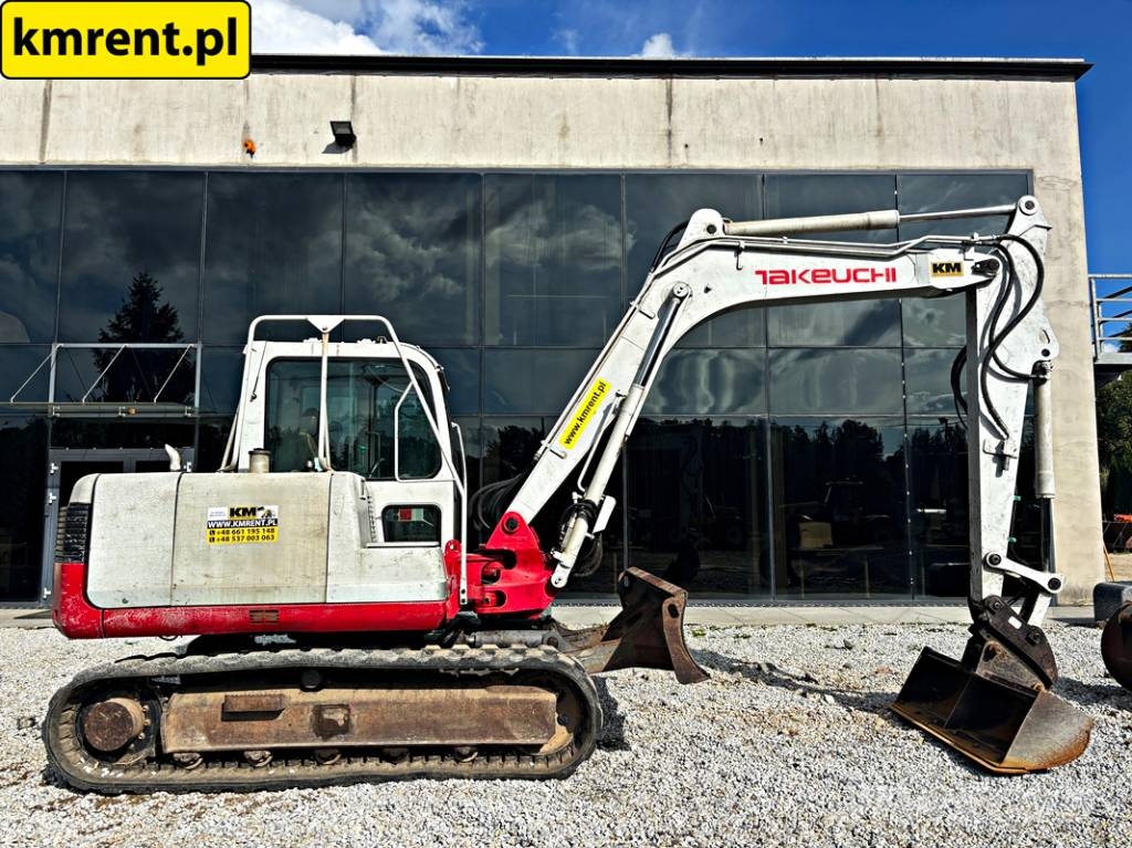 Takeuchi TB 175 MIDI-KOPARKA 2008R MTH: 5183 ! | Kubota KX0 Vidutinės galios ekskavatoriai 7-12 t